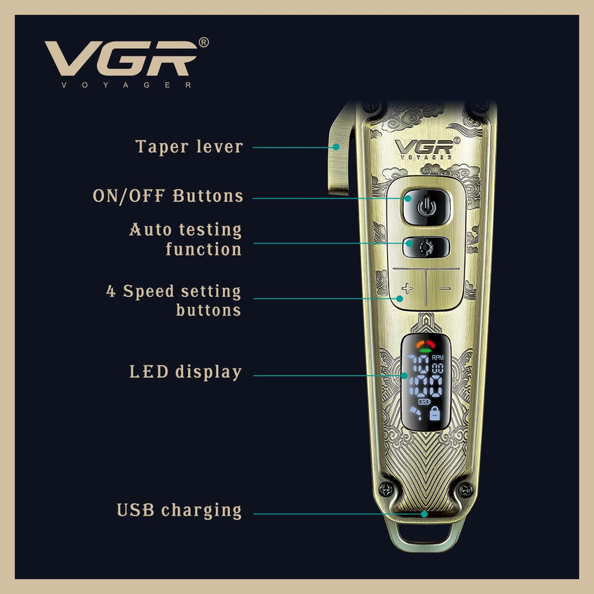 VGR professional hair clipper