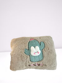 3D character hot water bag-Cactus