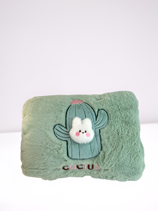 3D character hot water bag-Cactus