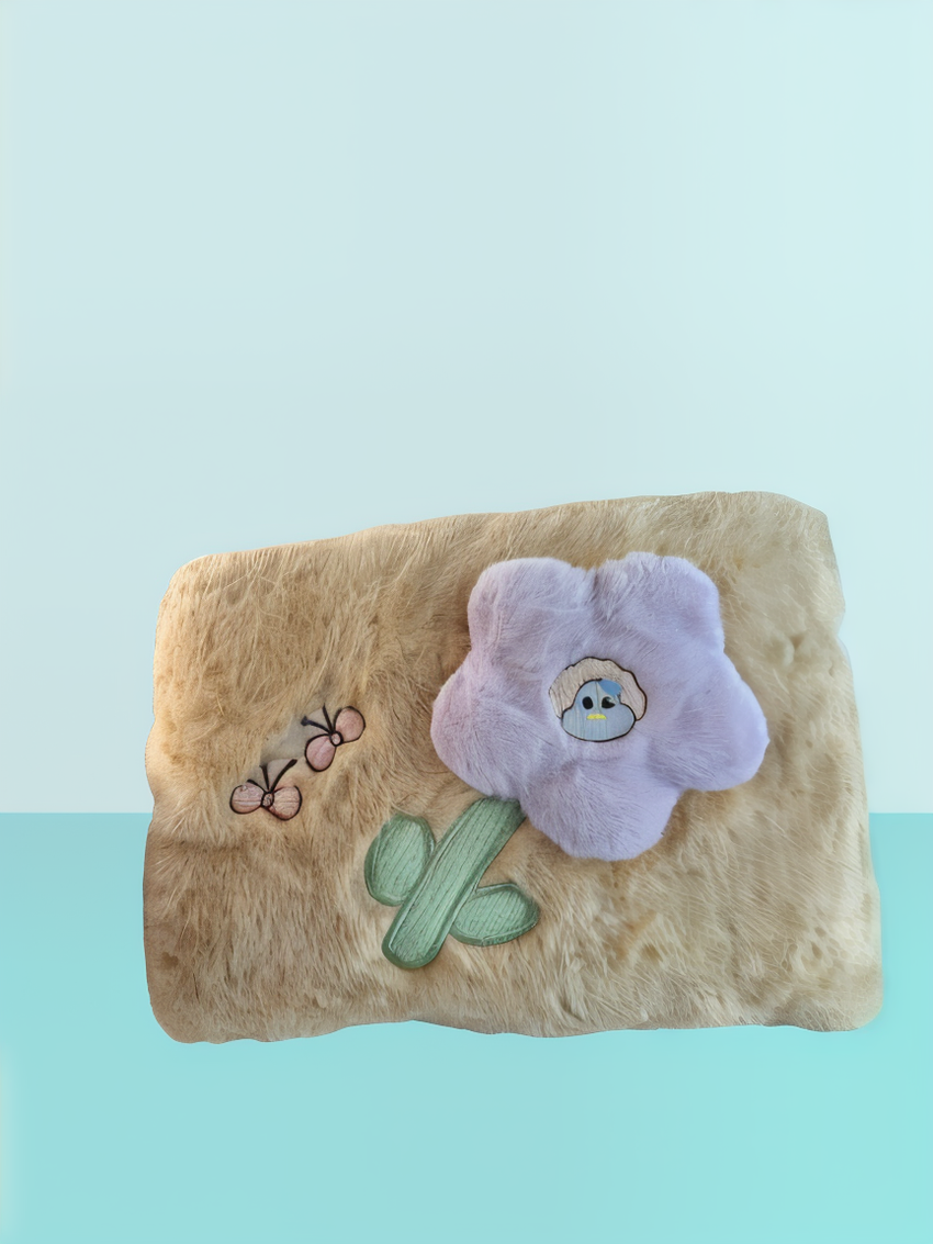 3D character hot water bag-Flower