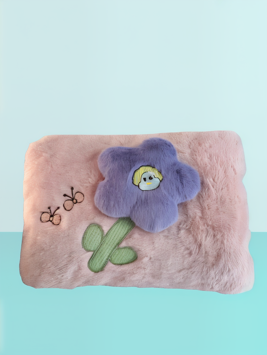 3D character hot water bag-Flower