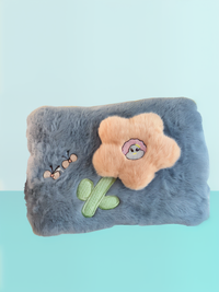 3D character hot water bag-Flower