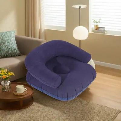 Inflatable U-shaped sofa