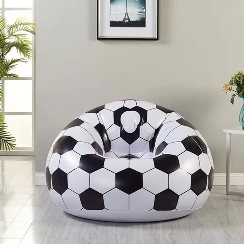 Inflatable Football-shaped sofa