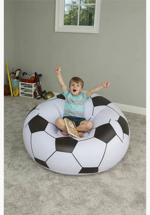 Inflatable Football-shaped sofa