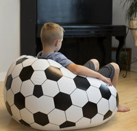 Inflatable Football-shaped sofa