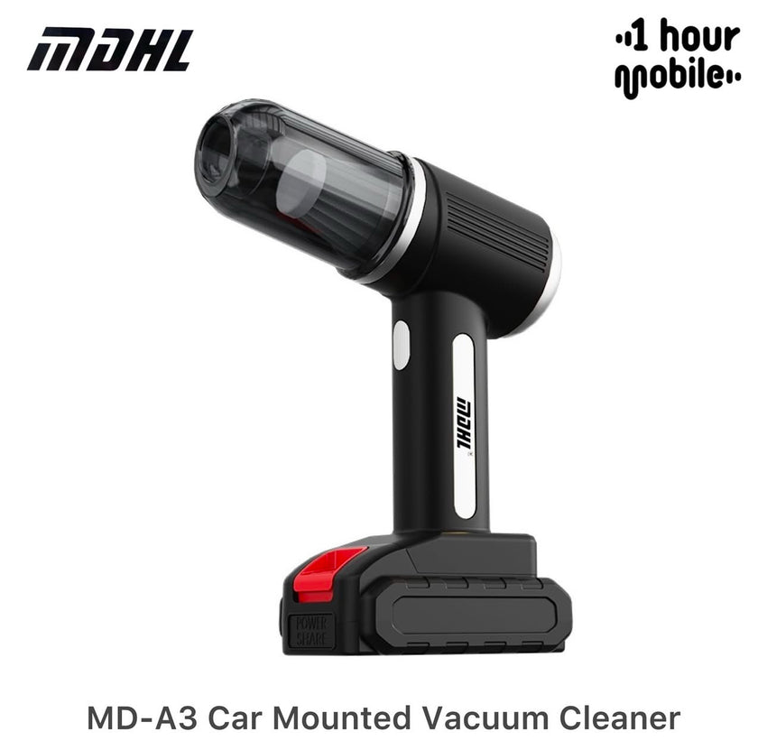 Vaccum cleaner with large battery