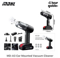 Vaccum cleaner with large battery