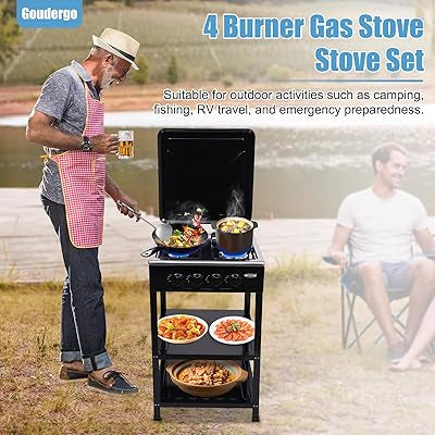 4 Burner Gas stove