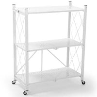 3 Tier foldable storage shelf