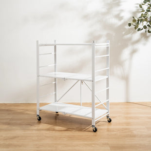 3 Tier foldable storage shelf