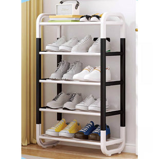 5 layers multicolor shoe rack