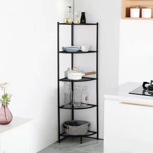 5-Tier corner metalic shelf