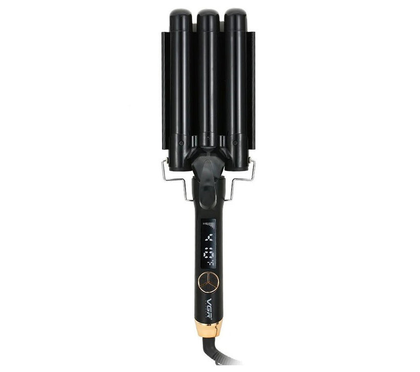 VGR 3 barrel curling iron V-591
