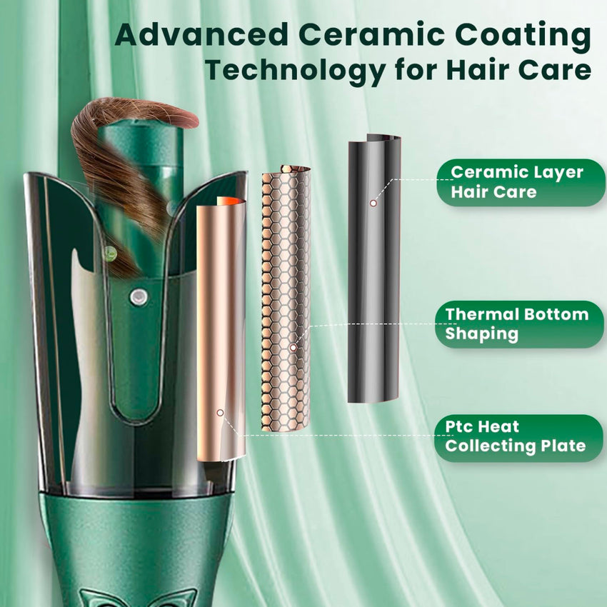 VGR Automatic hair curler V-583