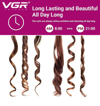 VGR 5 barrel curling iron V-528