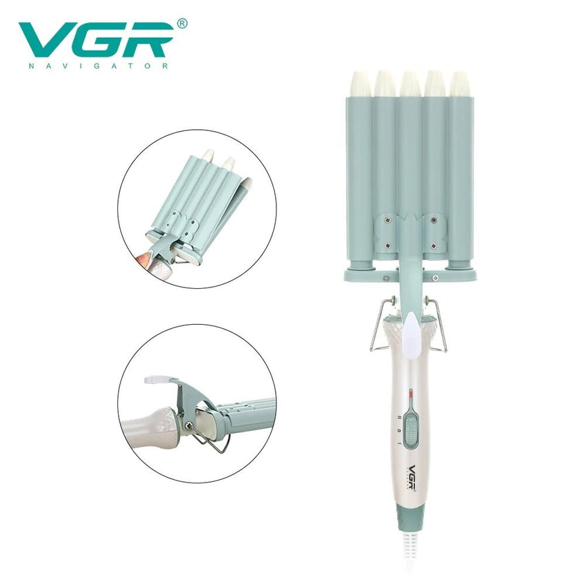VGR 5 barrel curling iron V-528
