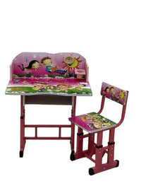 Children learning table with chair