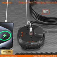 MOXOM 3M power socket MX-ST28