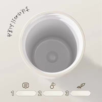 Flower Insulating coffee mug