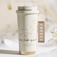 Flower Insulating coffee mug