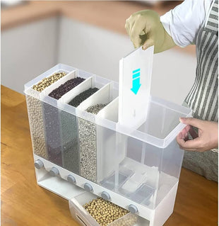 6 in 1 grain dispenser 10kg