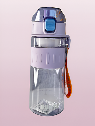 Sports water bottle with filter 650ml