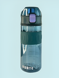 Sports water bottle with filter 650ml