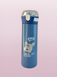 Straw thermos bottle 500ml