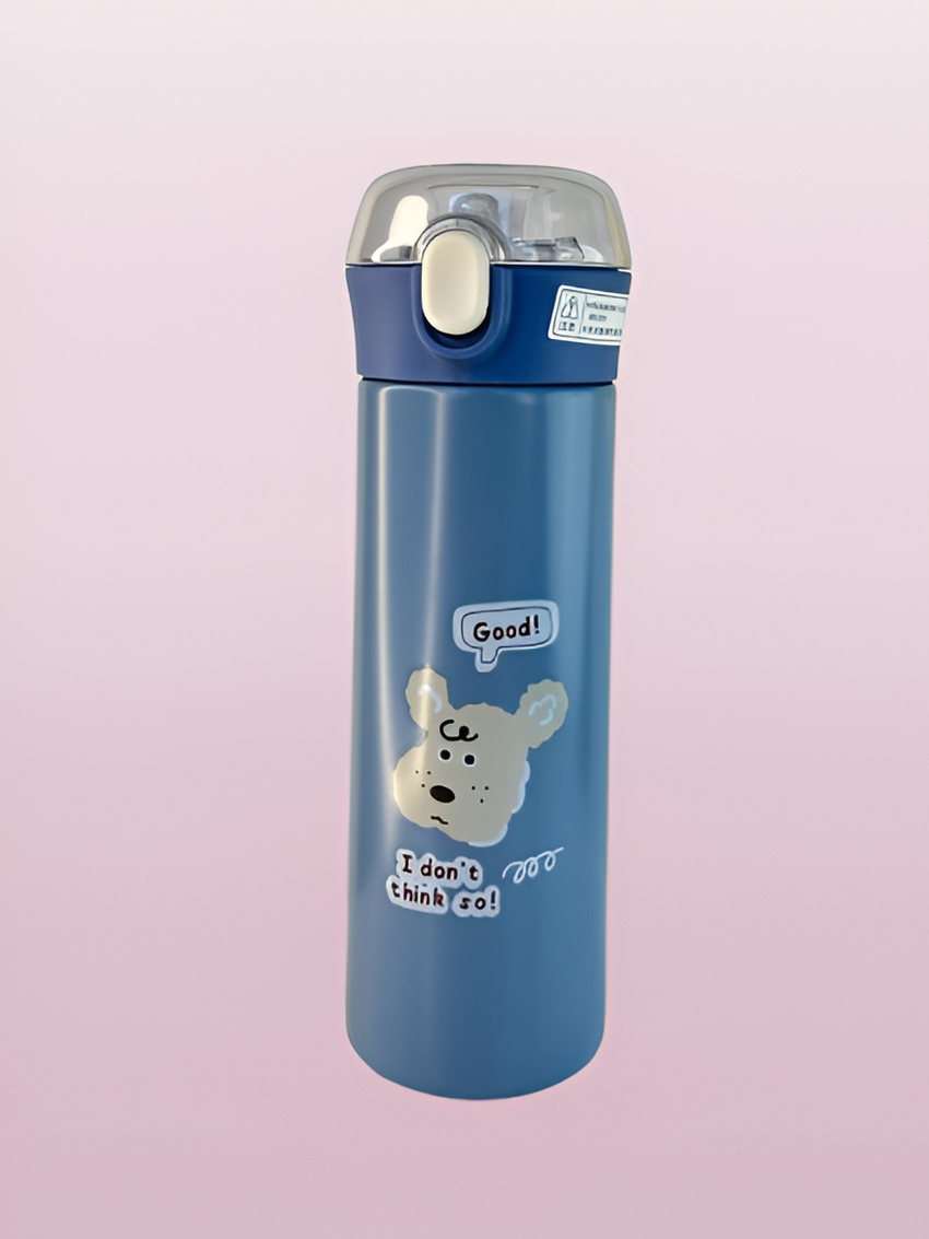 Straw thermos bottle 500ml