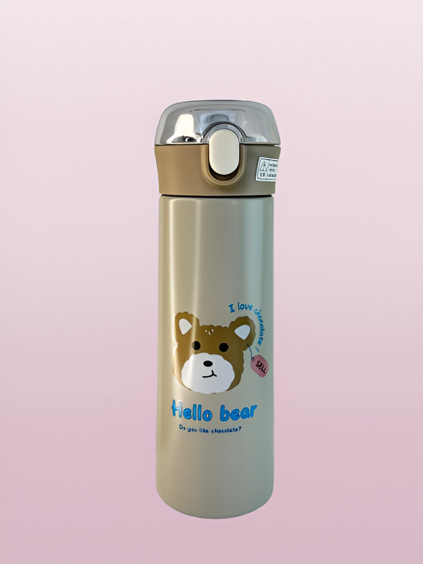 Straw thermos bottle 500ml