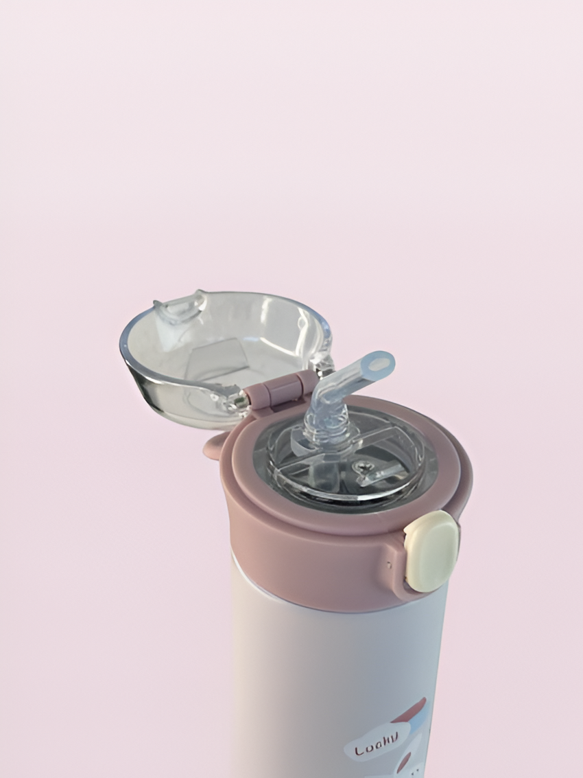 Straw thermos bottle 500ml