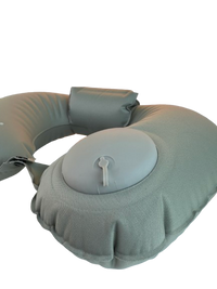 Inflatable neck pillow