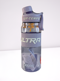 Sports water bottle with handle