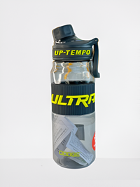 Sports water bottle with handle