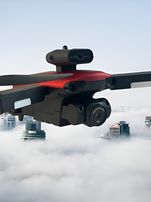 Smart drone with camera
