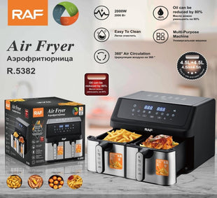 RAF air fryer 9L(4.5L+4.5L)