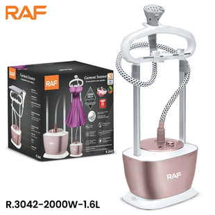 RAF garment steamer with stand